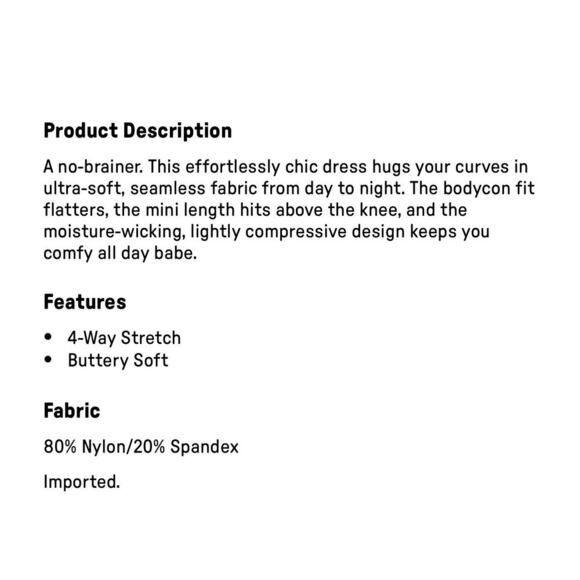 Fabletics Seamless Short Sleeve Mini Length Workout Dress Pink Cactus Sz L - Picture 5 of 11